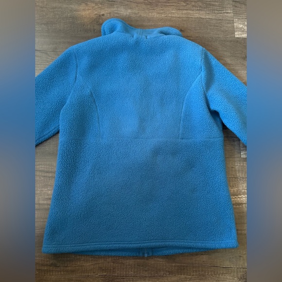 L.L. Bean Vibrant Blue Fleece Jacket - Picture 5 of 5